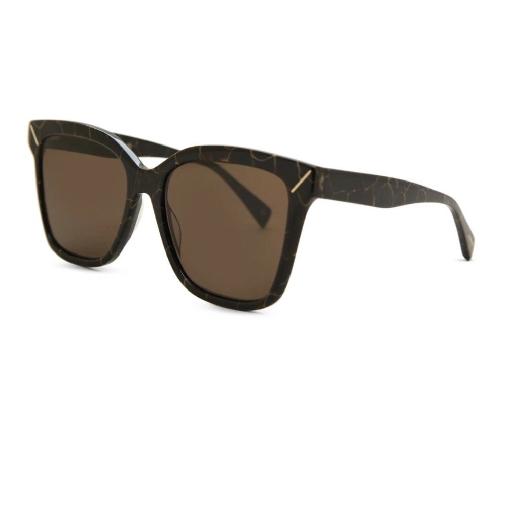 Yohji Yamamoto 5002-134 Brown Sunglasses